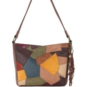 H88 Lucca Multi Patch Indio Demi Shoulder Bag
